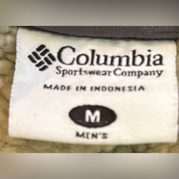 Columbia men’s 1/2 half zip pullover sz medium - Picture 6 of 7